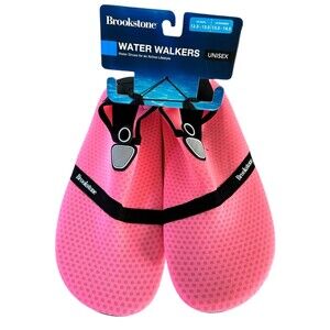 Brookstone Water Walkers Water Shoes Unisex Men's 12.5-13.5 Women's 13.5-14.5